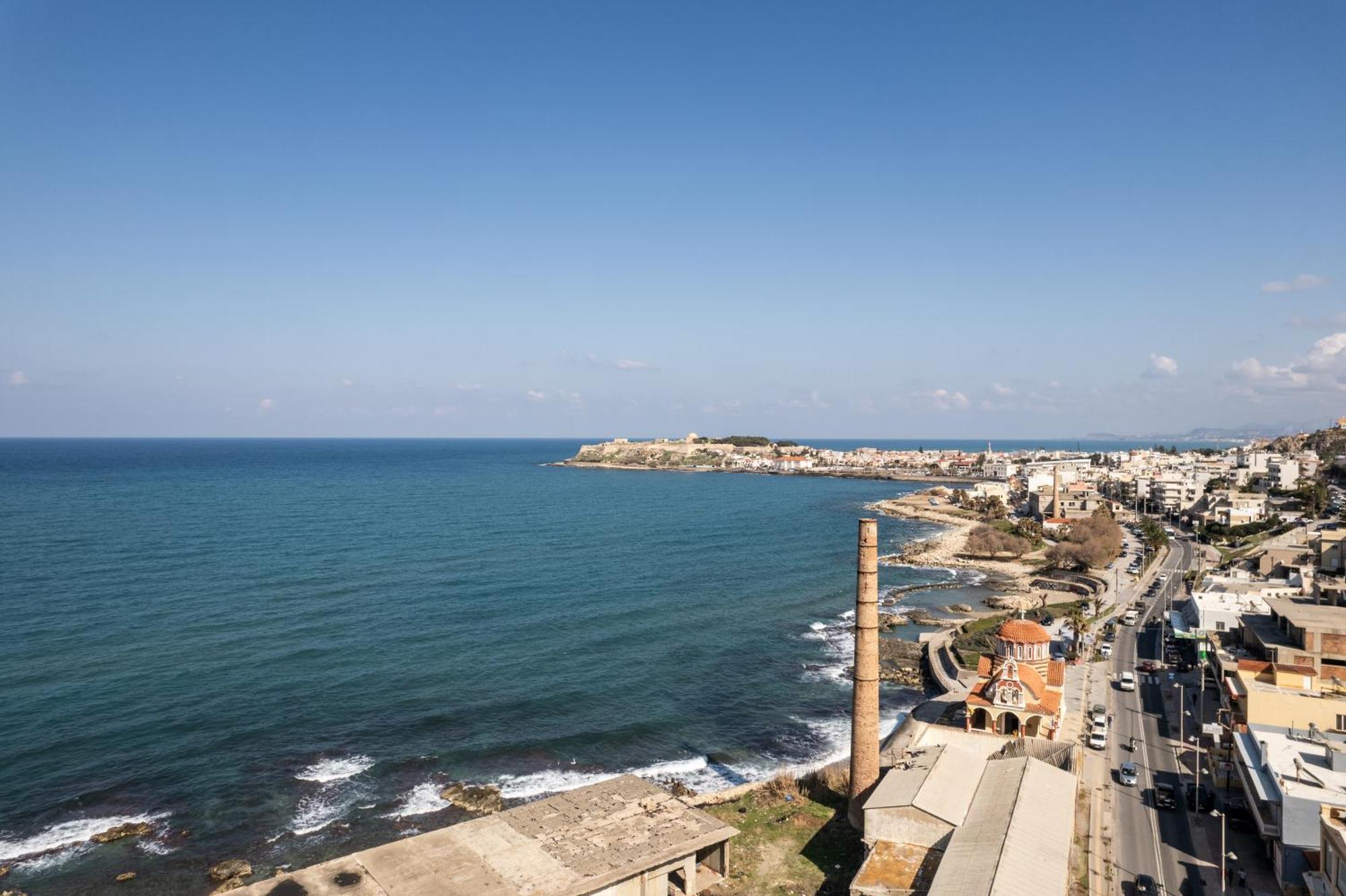 Secret View Apartment, With Private Jacuzzi Rethymno  Exterior photo